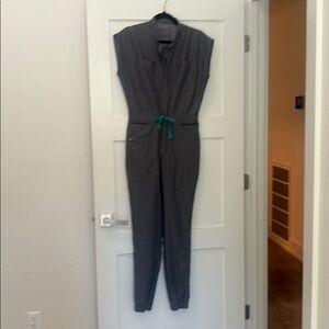 Figs Rafaela grey scrub jumpsuit